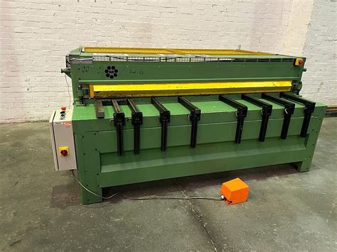 second hand sheet metal guillotine|guillotine 2400 x 6mm capacity.